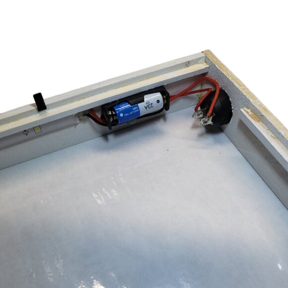 Art 9x10 The Coors The Original Cowboy Print With Back Light Battery Operated - Picture 4 of 6